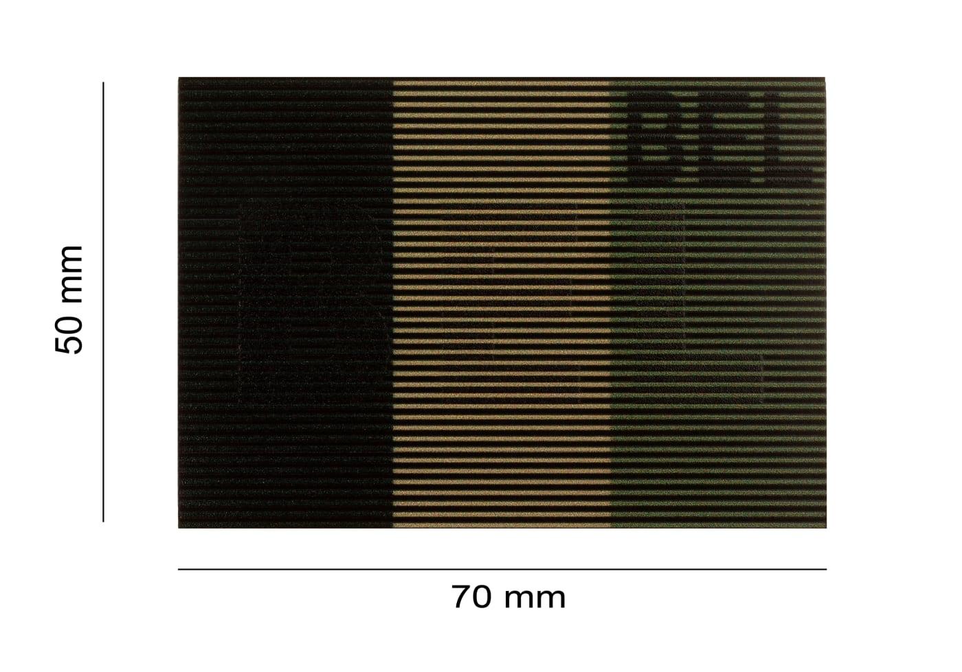 Clawgear Dual IR Patch BEL RAL7013