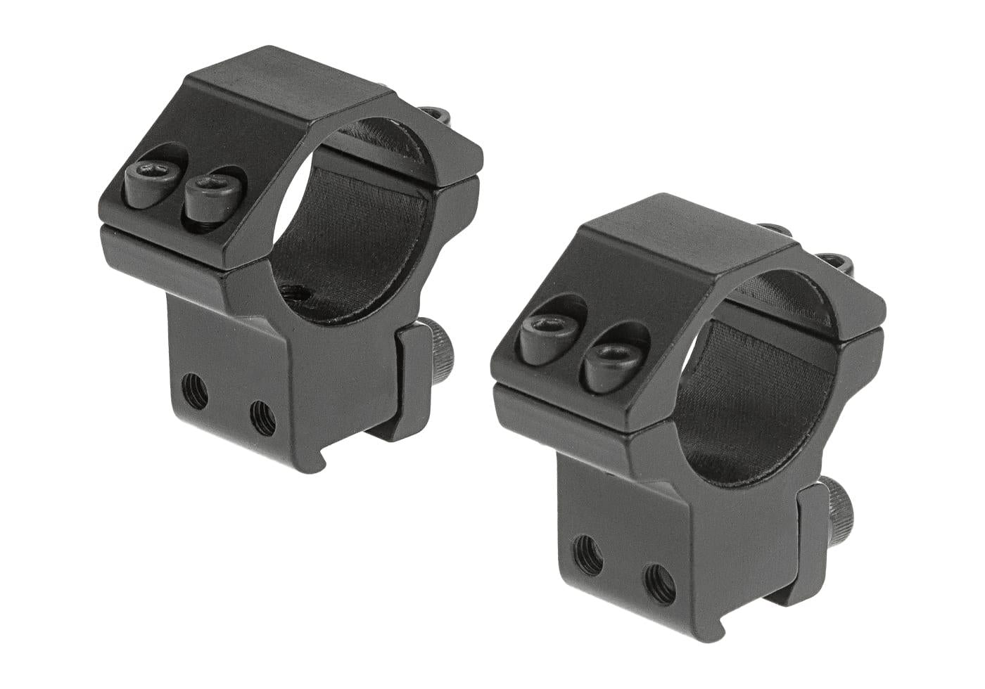 Leapers 25.4mm Airgun Mount Ring Medium Black