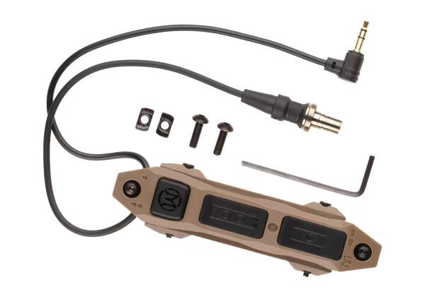 WADSN Tactical Augmented Dual Function Tape Switch with Lock SF ML & 3.5mm Dark Earth