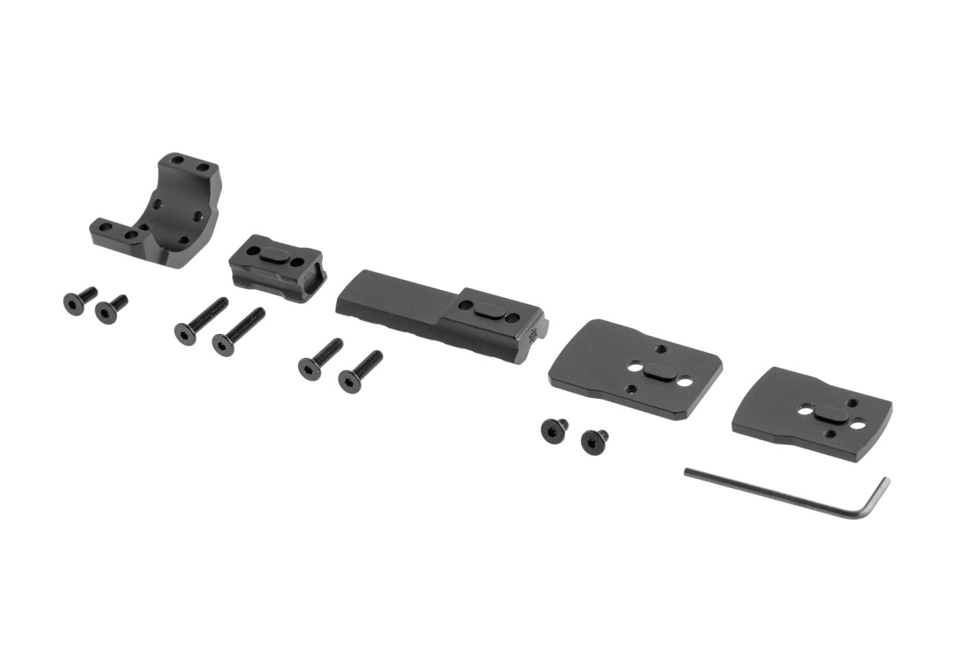 Vector Optics 30 mm X-Accu Mount Assembly Kit 4-Holes Black