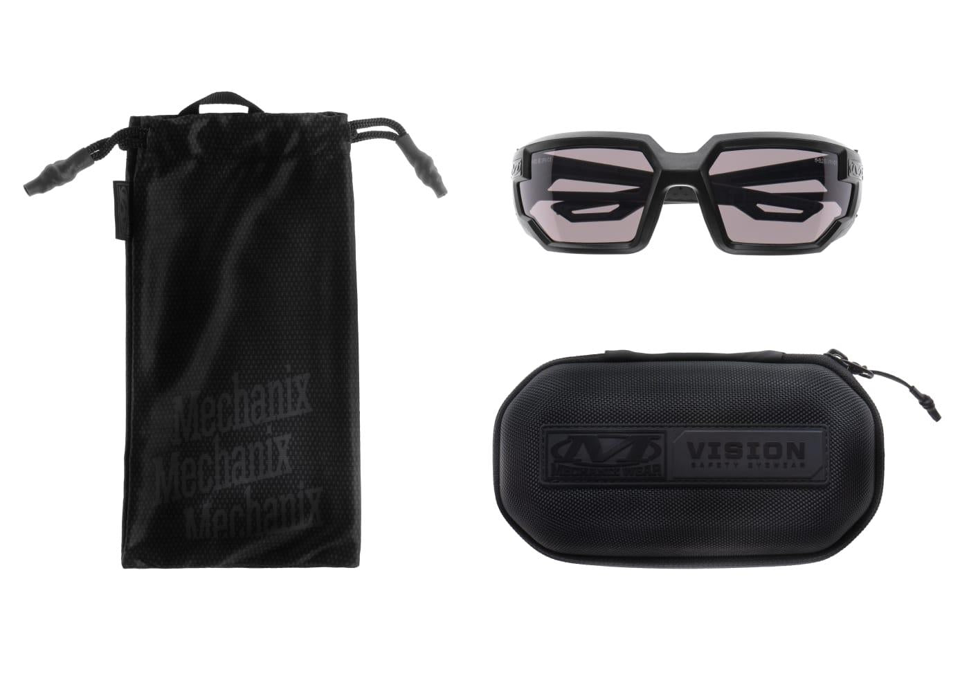 Mechanix Wear Tactical Glasses Type-X Smoke Lens