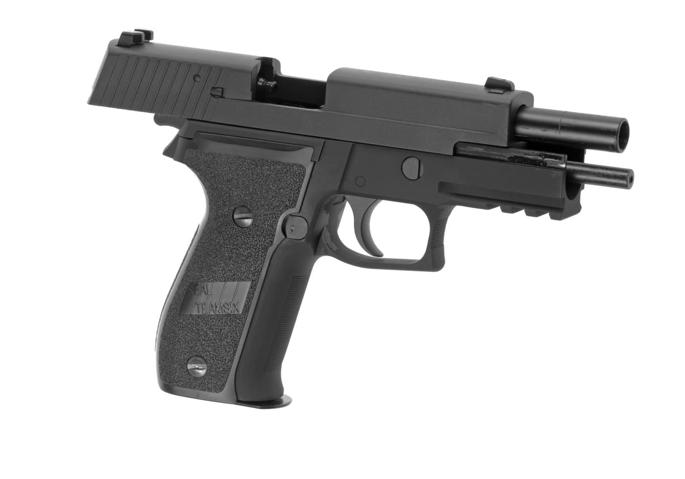 WE P226 Mk25 Navy Seals Full Metal GBB Black