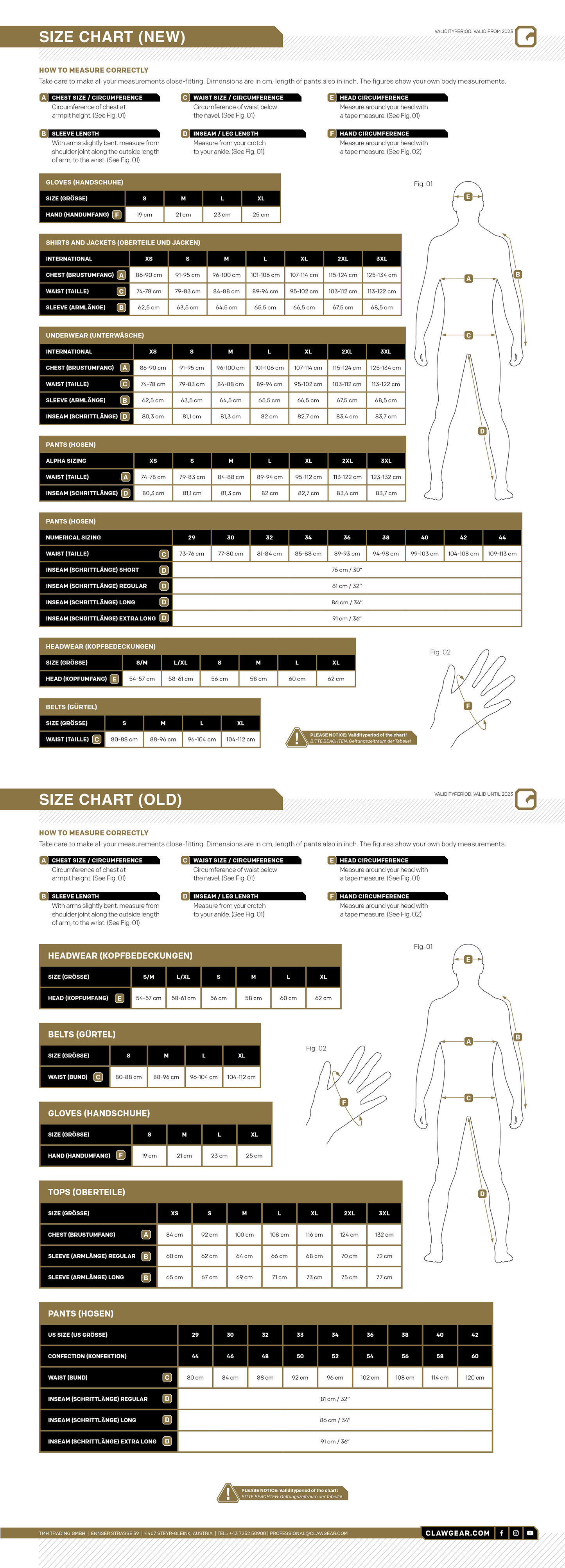 Clawgear Basic Tee Long Sleeve T-Shirt Khaki