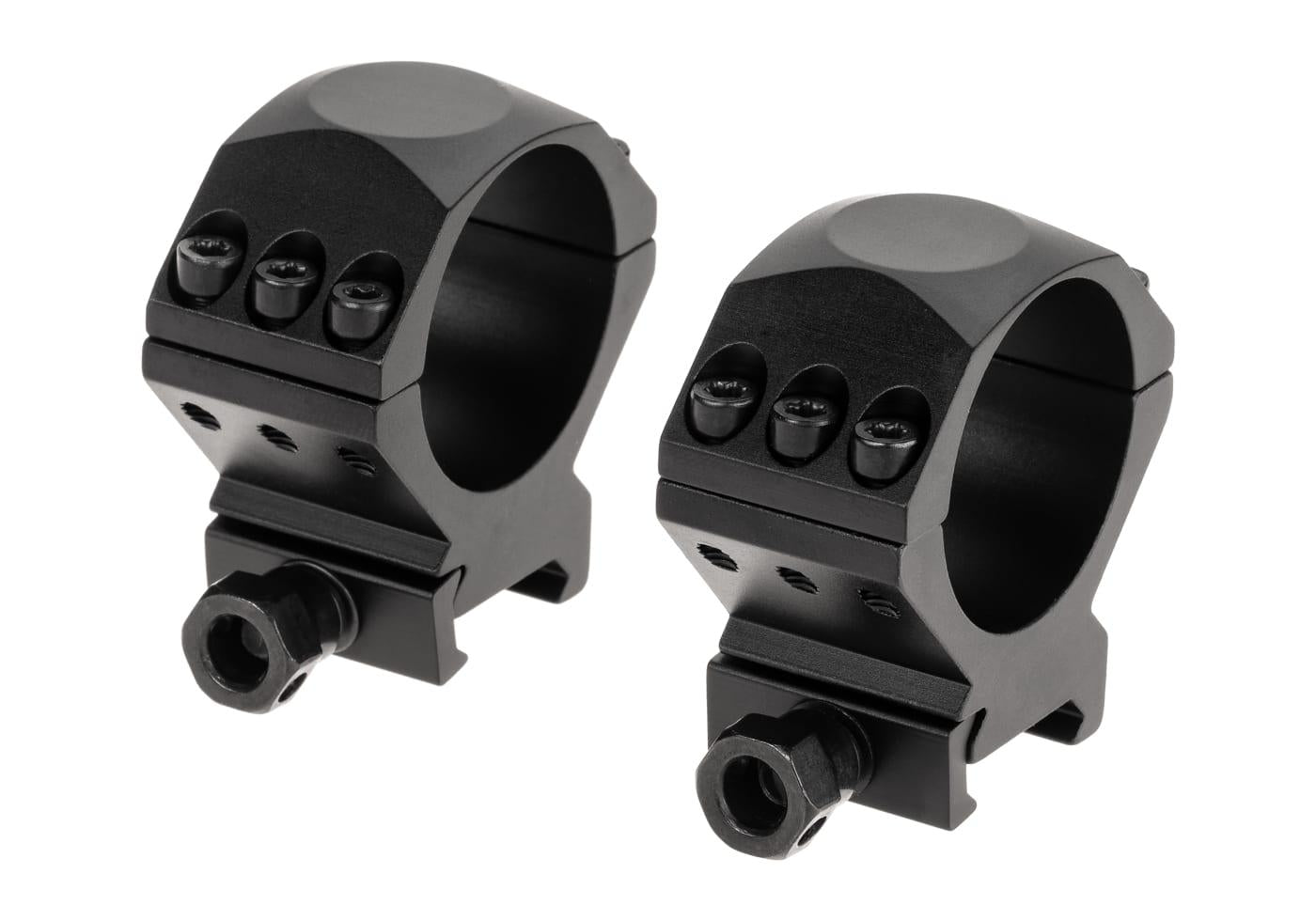 Vector Optics 34mm X-Accu Low Profile Picatinny Rings Black