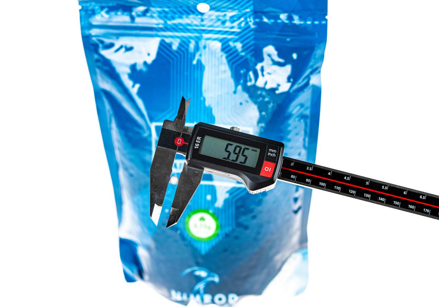 Nimrod 0.25g BB High Performance 4000rds White
