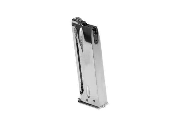 WE Magazine BN Hi-Power GBB 20rds Silver
