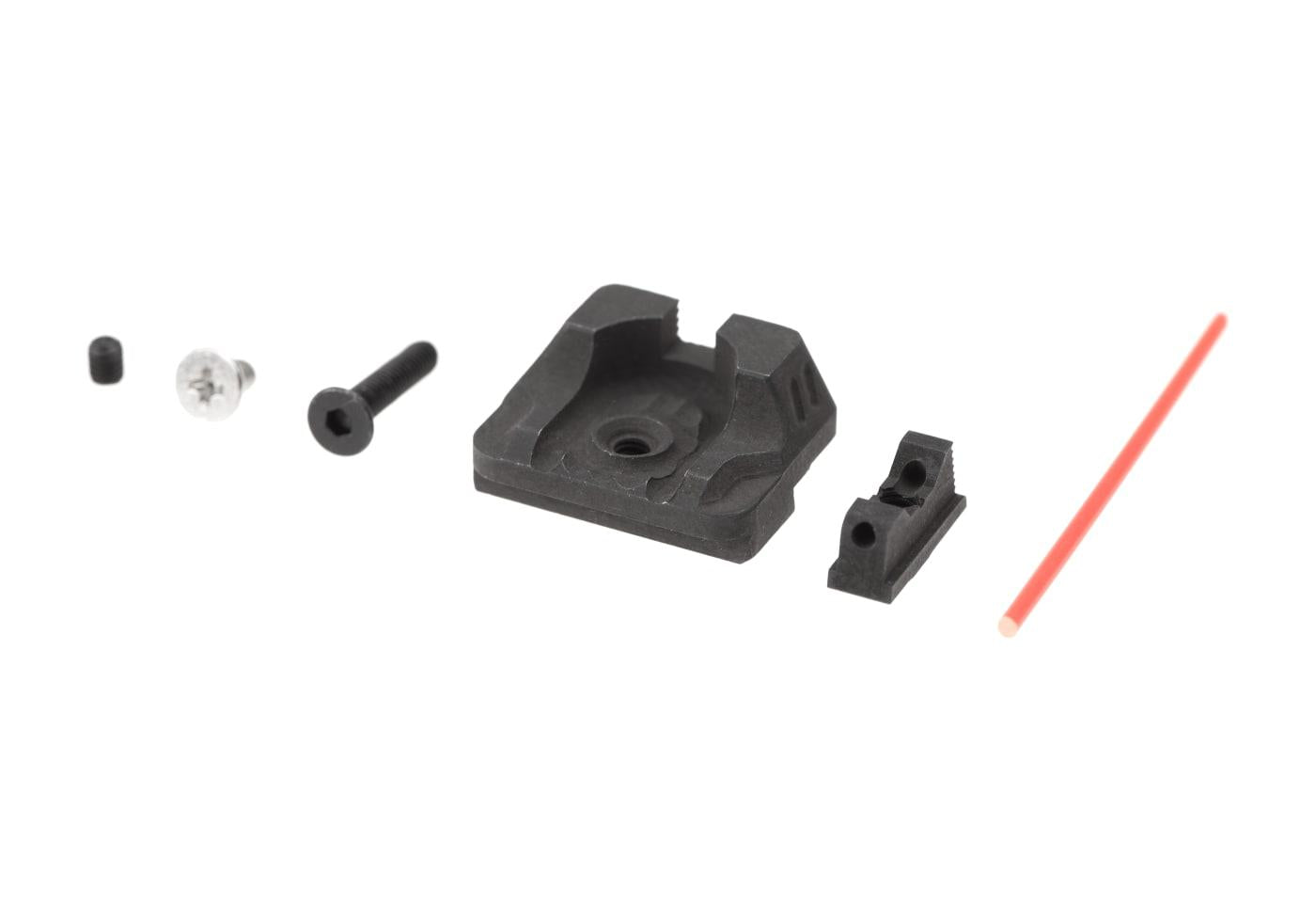 PTS Syndicate ZEV Combat Sight Front & Rear for Glock Black
