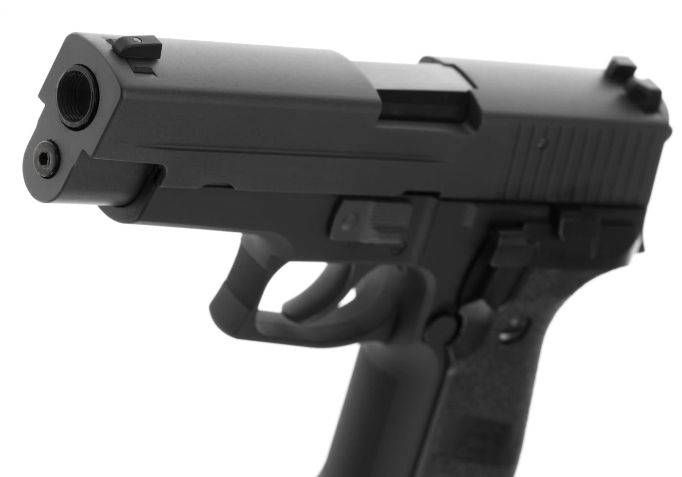 WE P226 Full Metal GBB Black