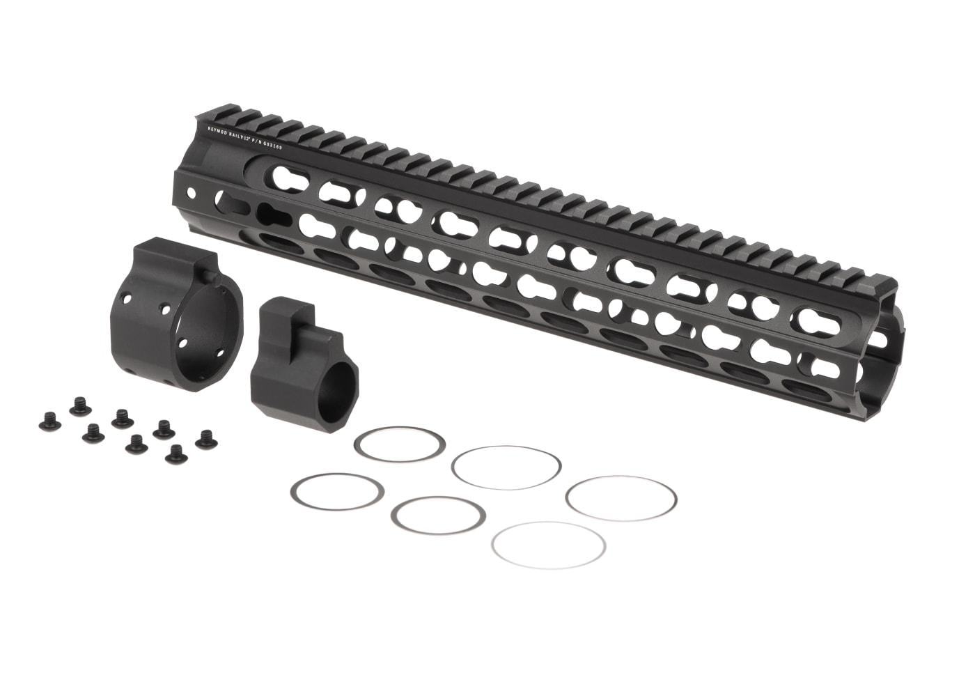 G&G Warthog Keymod Handguard V 12 Inch Black