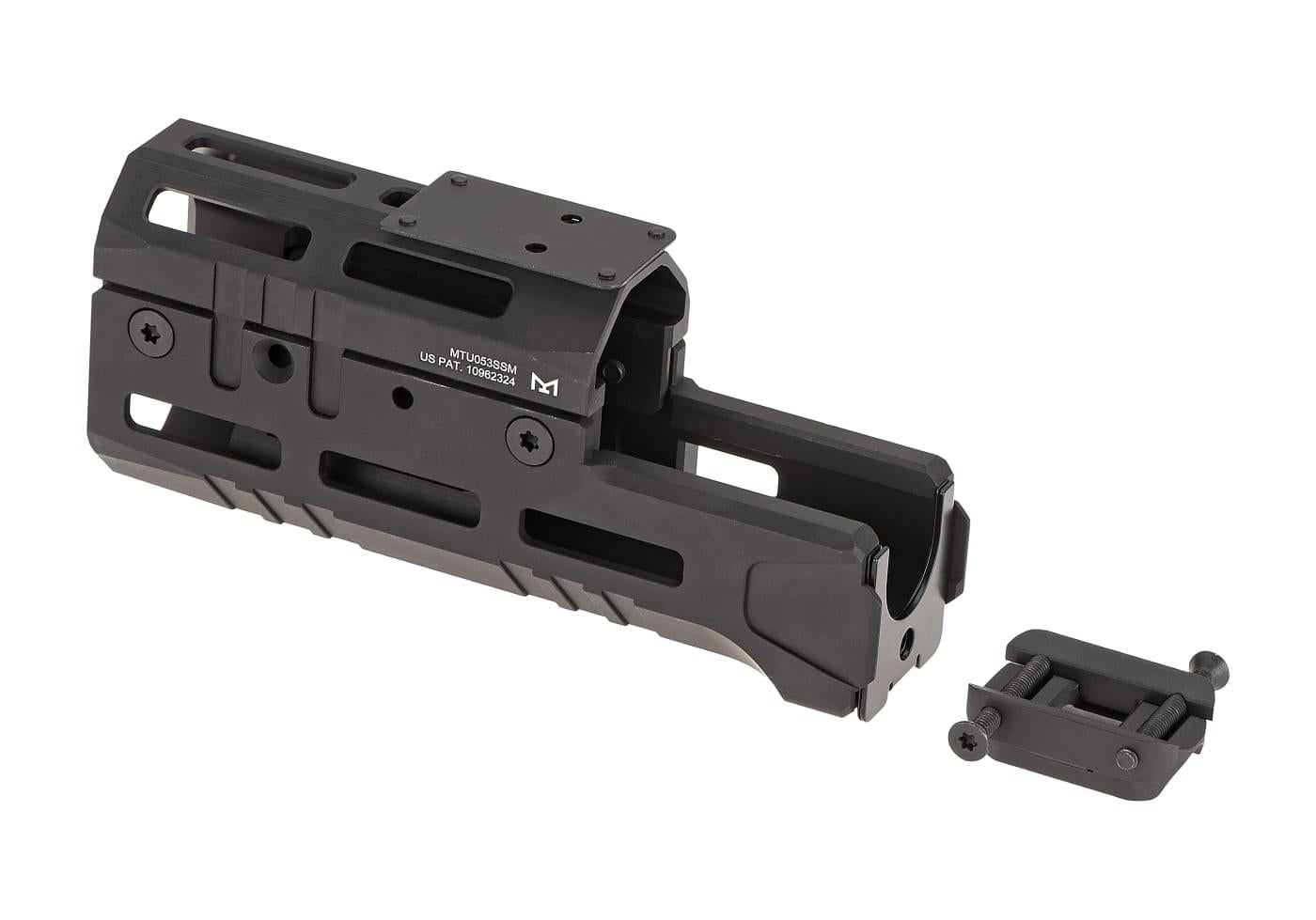 Leapers AK 6 Inch Super Slim M-LOK Handguard Rail Black
