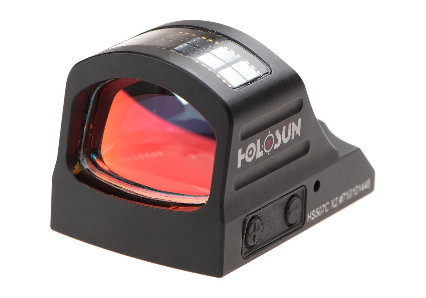 Holosun HS507C X2 Solar Red Circle Dot Sight Black