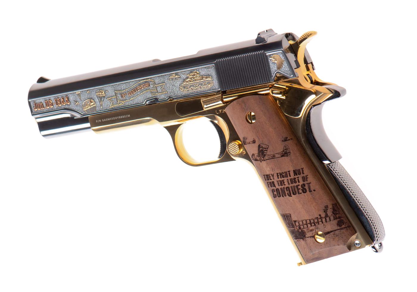 G&G GPM1911 D-Day Limited Version GBB Black
