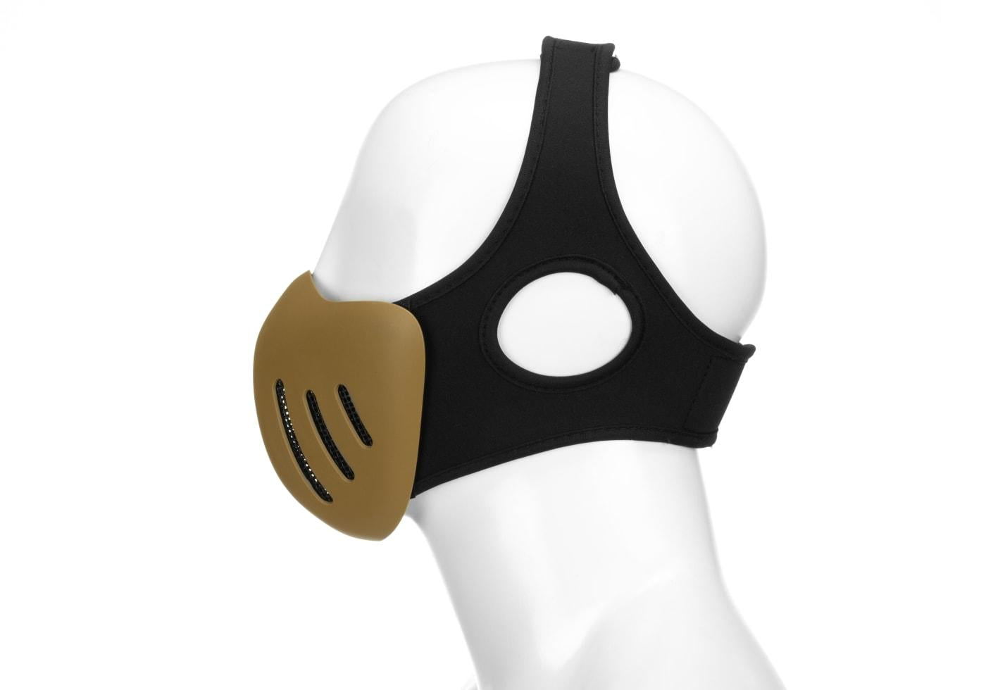 Pirate Arms Trooper Half Face Mask Dark Earth