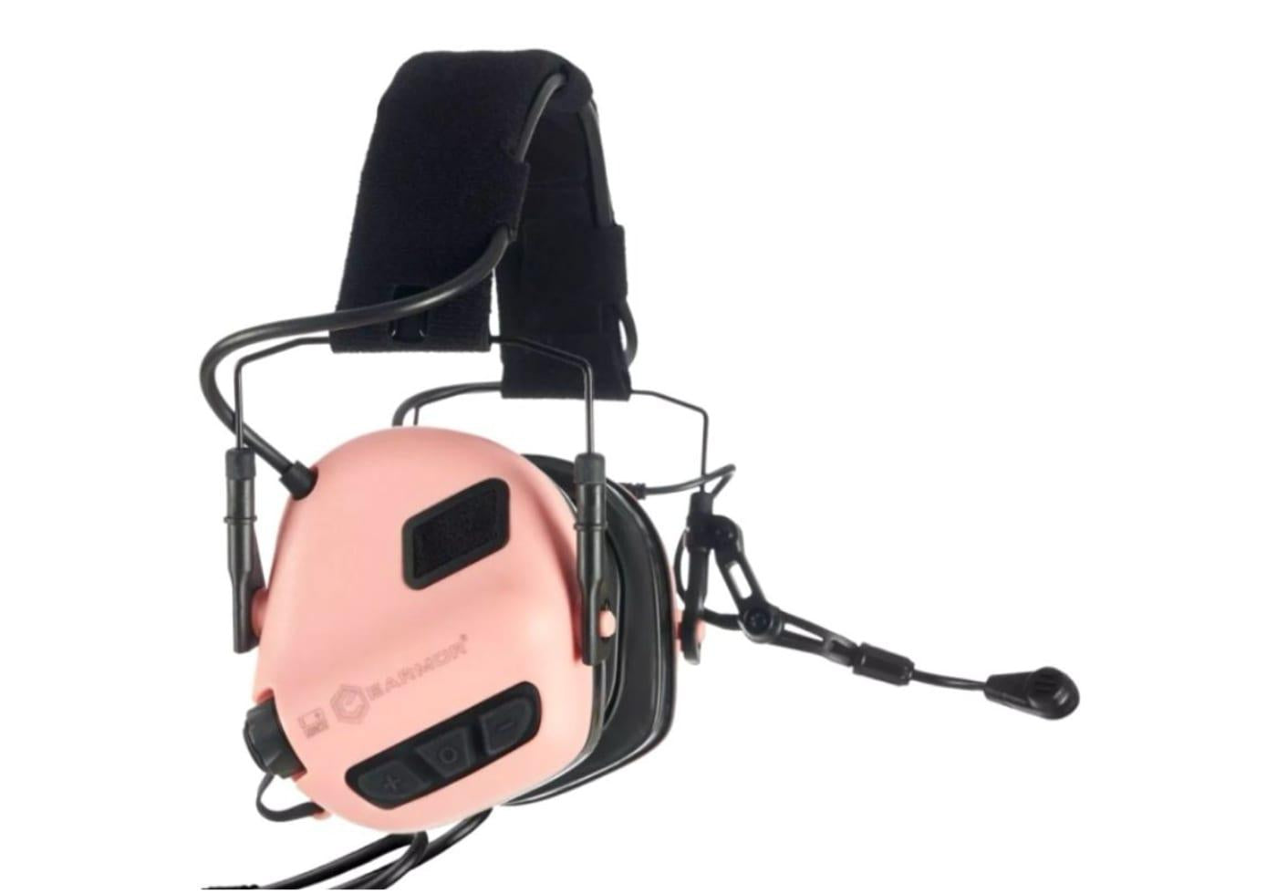 Earmor M32 Plus Tactical Hearing Protection Pink