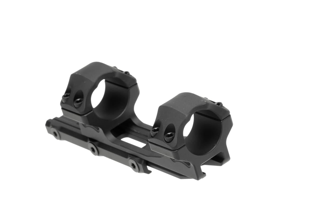 Leapers Accu-Sync 25.4mm Medium Profile 50mm Offset Rings Black