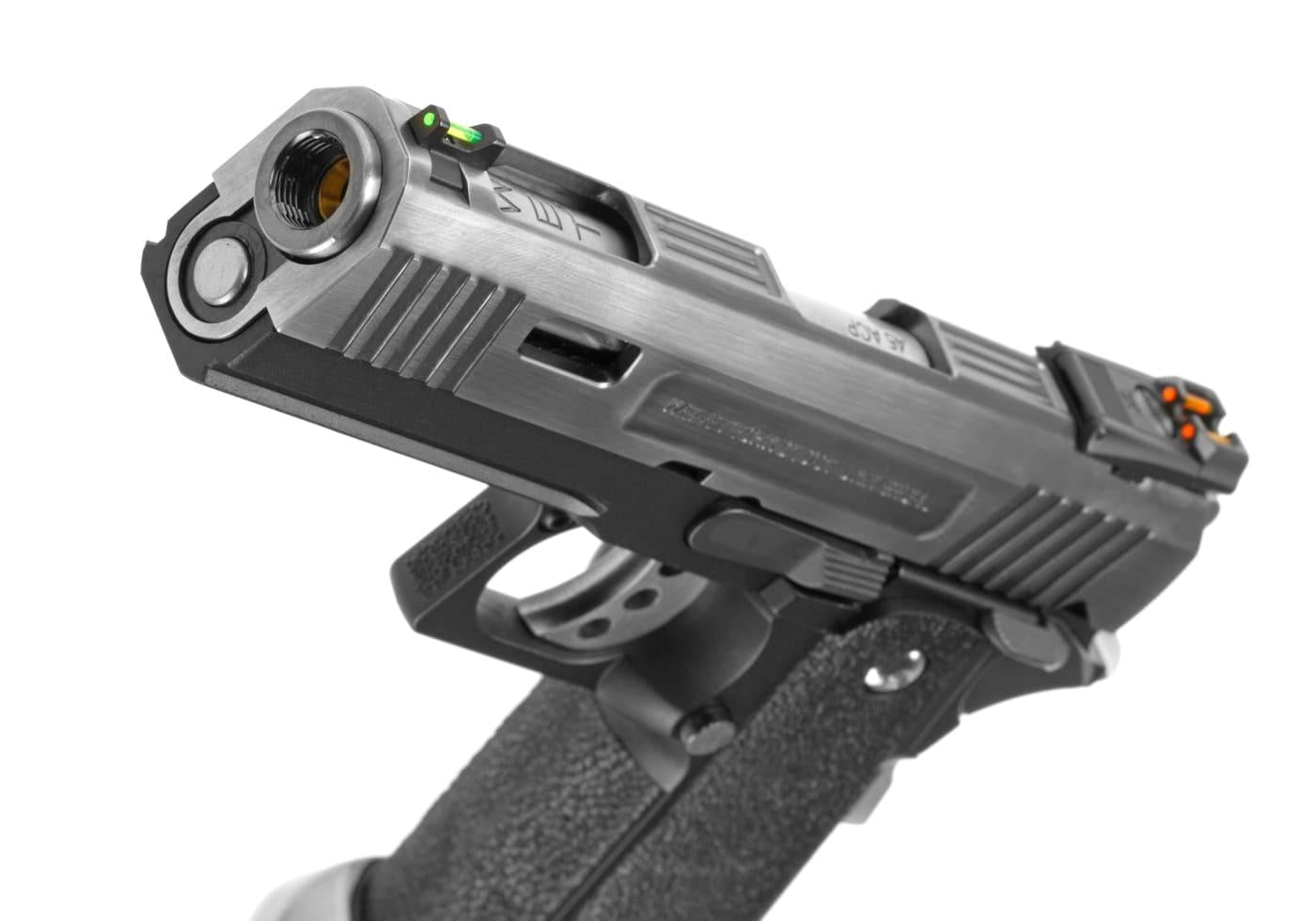 WE Hi-Capa 4.3 Force Full Metal GBB Silver