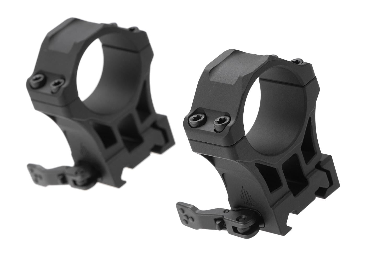 Leapers Accu-Sync QR 30mm High Profile Scope Mount Rings Black
