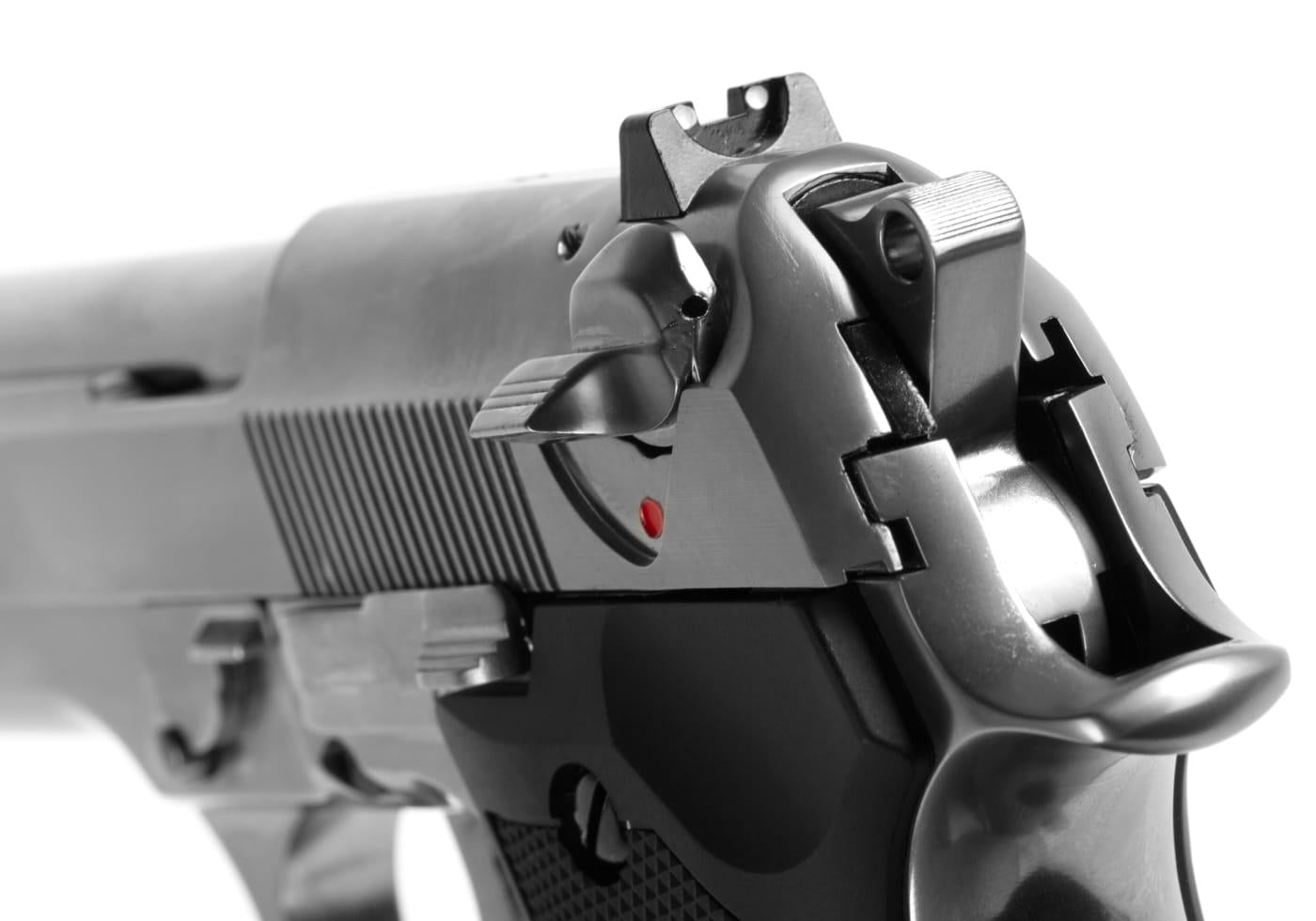 WE M9 A1 V2 Full Metal GBB Silver
