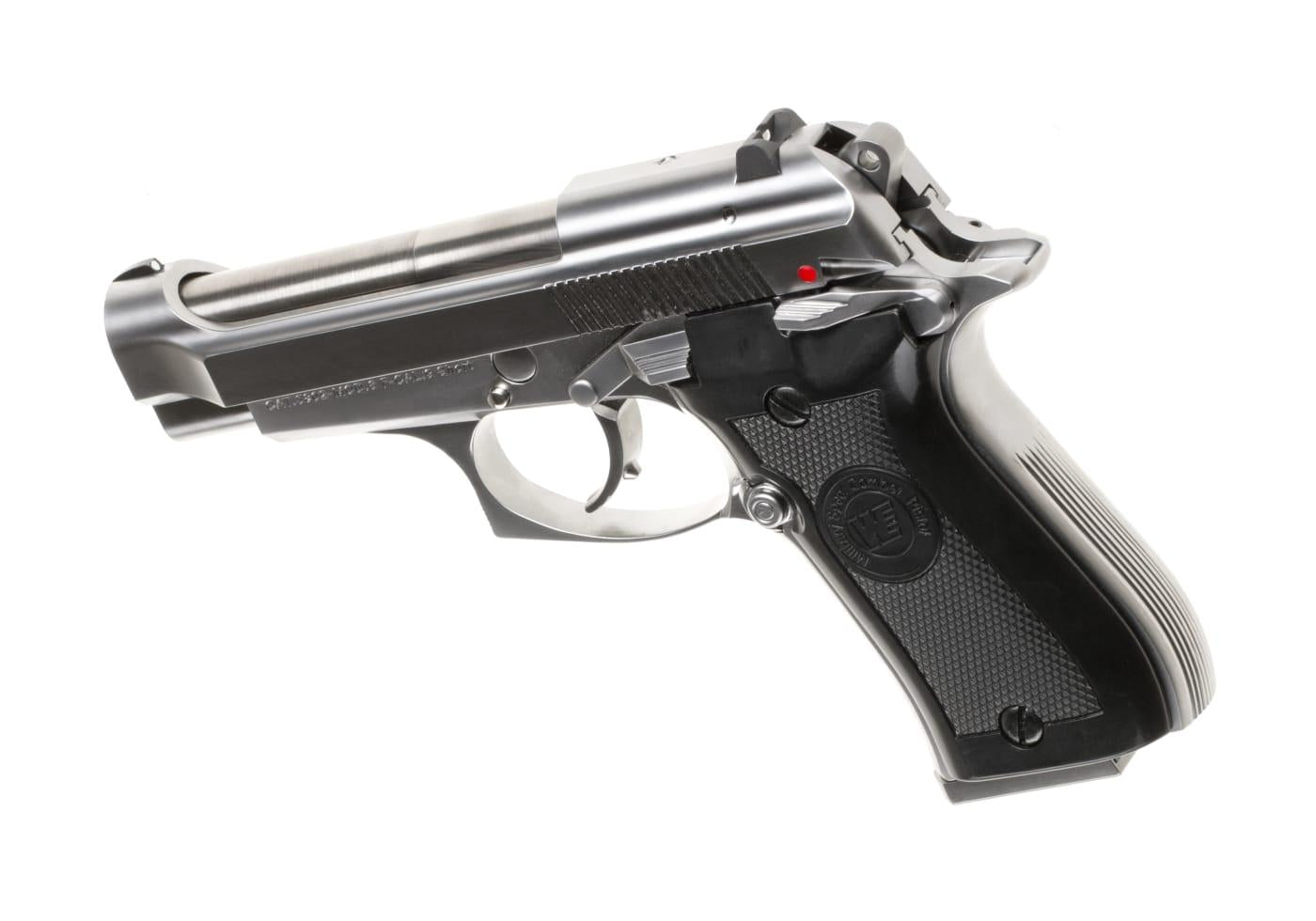 WE M84 Full Metal GBB Silver