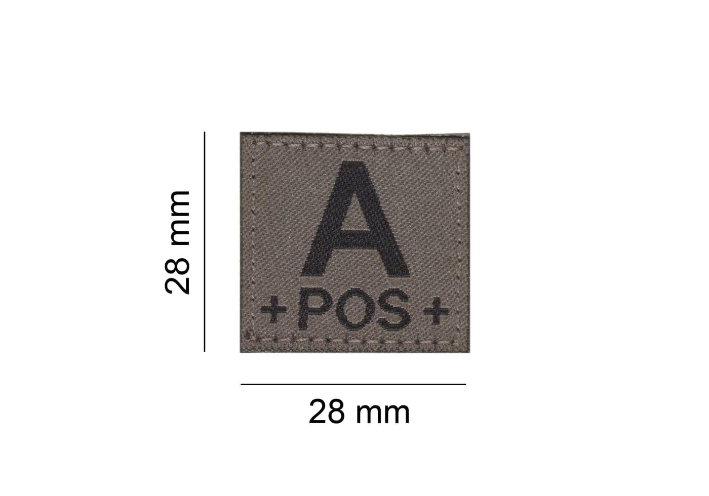 Clawgear A Pos Bloodgroup Patch