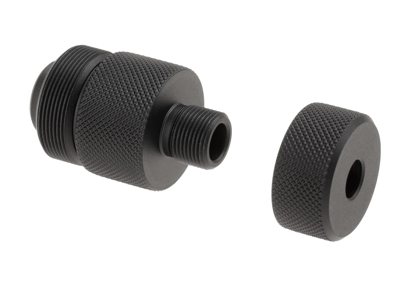 Action Army T10 Sound Suppressor Connector Type A Black