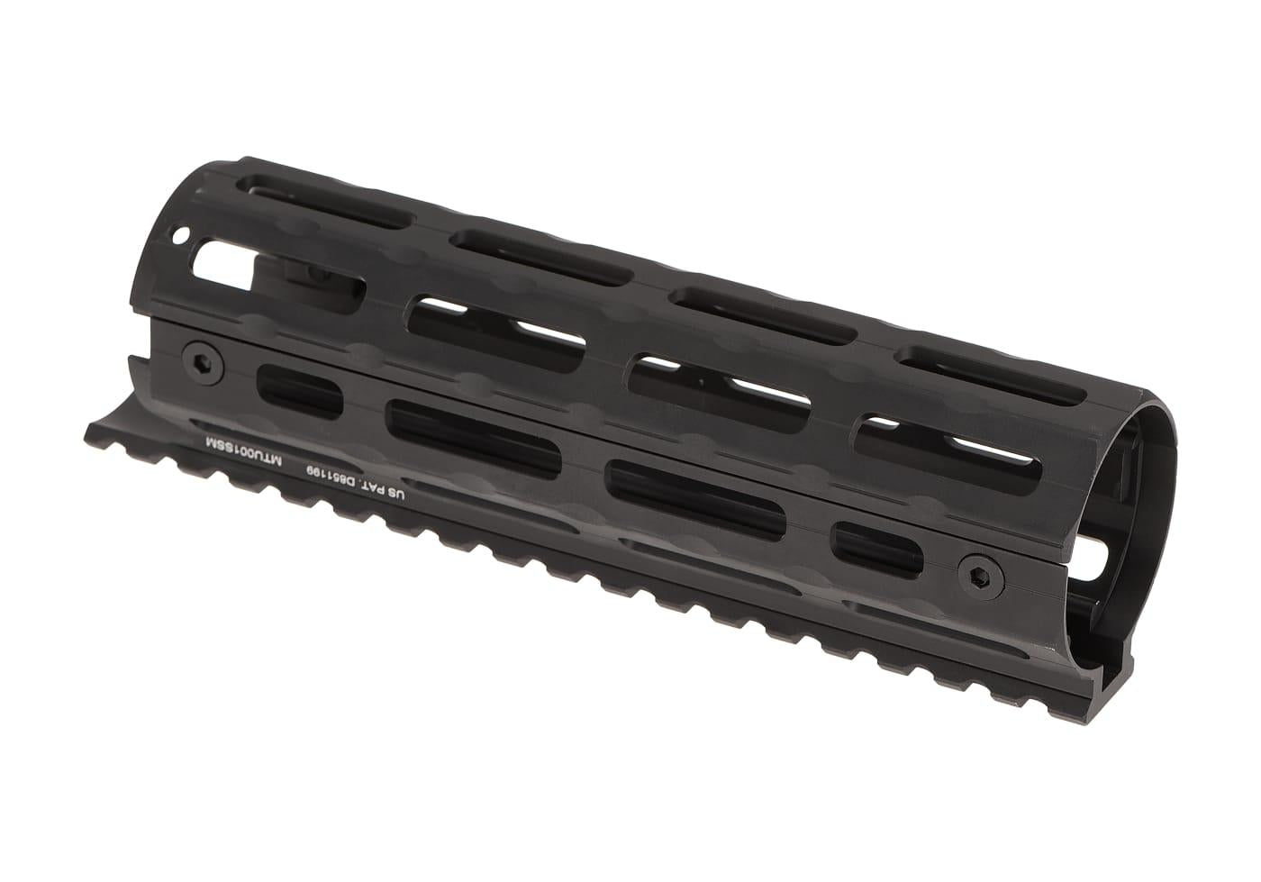 Leapers AR-15 7.2 Inch Super Slim Drop In Handguard M-LOK Black
