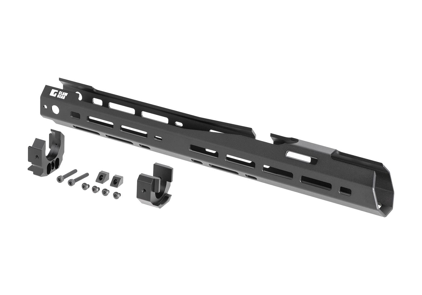 Clawgear AK47 Long Slick Handguard M-LOK Black