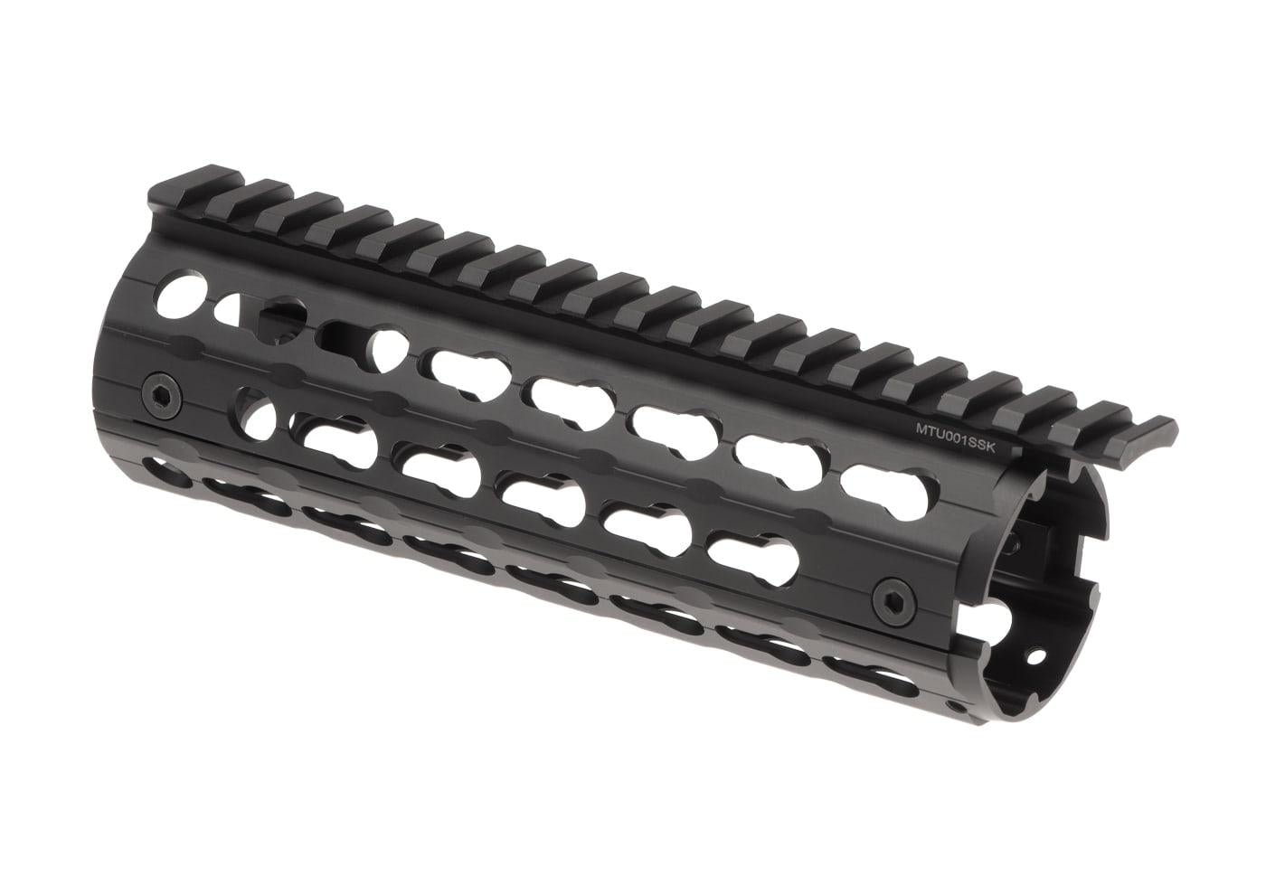 Leapers AR-15 7.2 Inch Super Slim Drop In Handguard Keymod Black