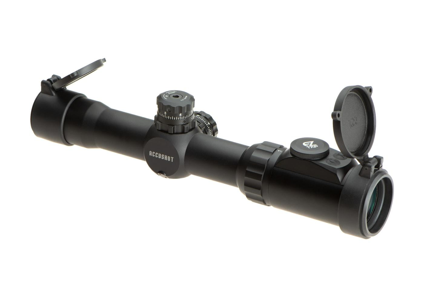 Leapers 2-16X44 30mm Mil-Dot Accushot T8 Tactical Black Rifle Scope