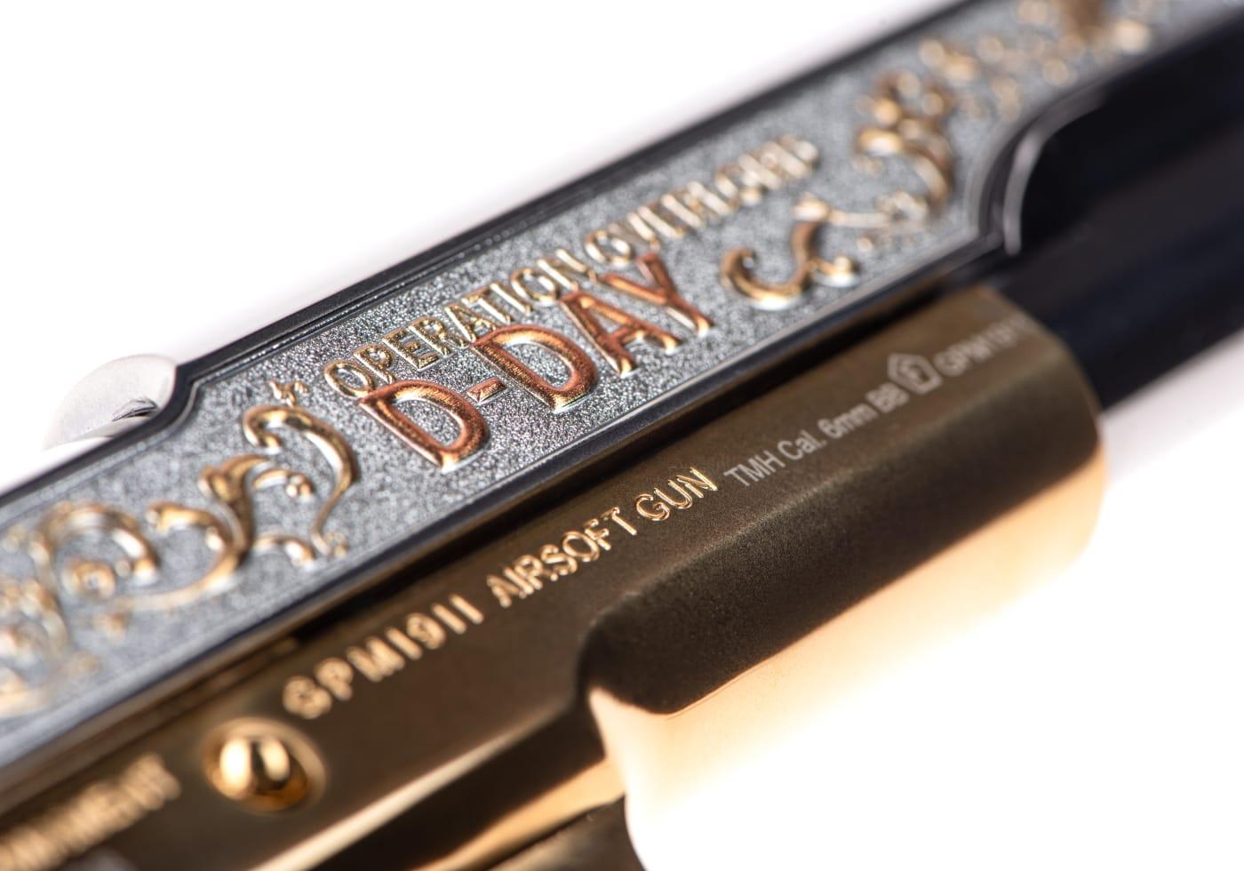 G&G GPM1911 D-Day Limited Version GBB Black