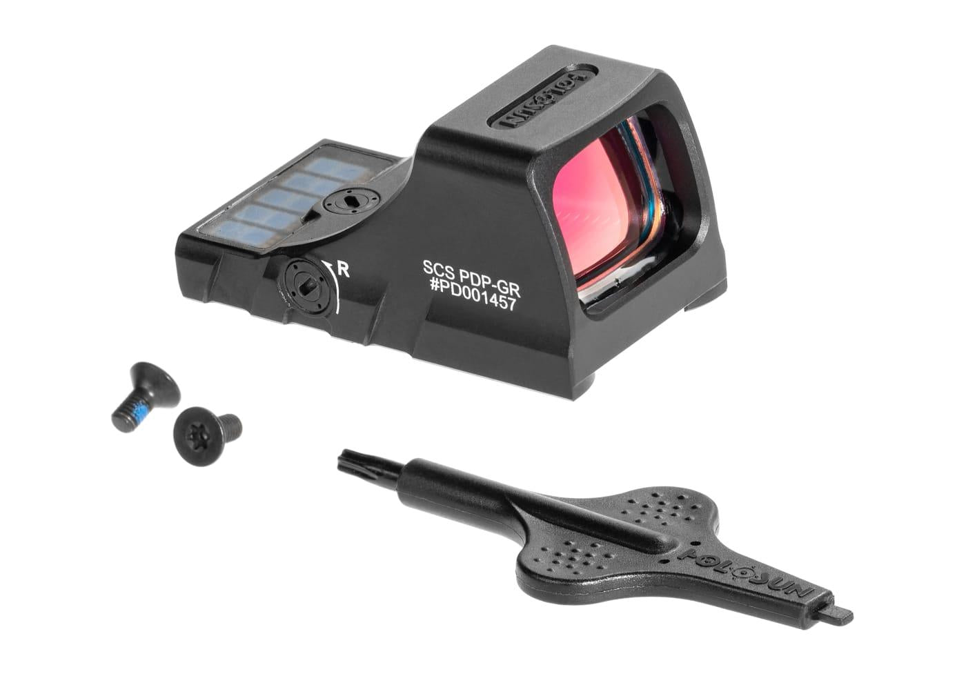 Holosun SCS Solar Green Circle Dot Sight Walther PDP Footprint Black