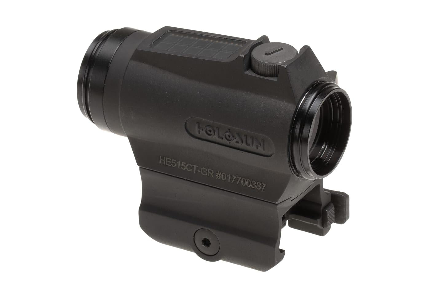Holosun HE515CT-GR Elite Solar Green Circle Dot Sight Black