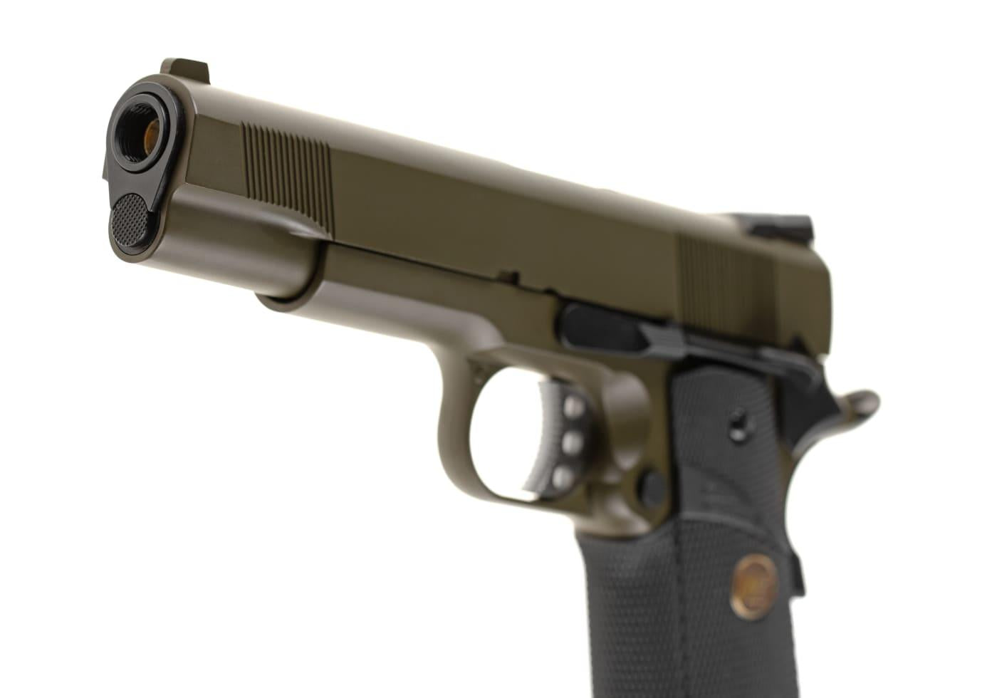 WE M1911 MEU Full Metal GBB OD