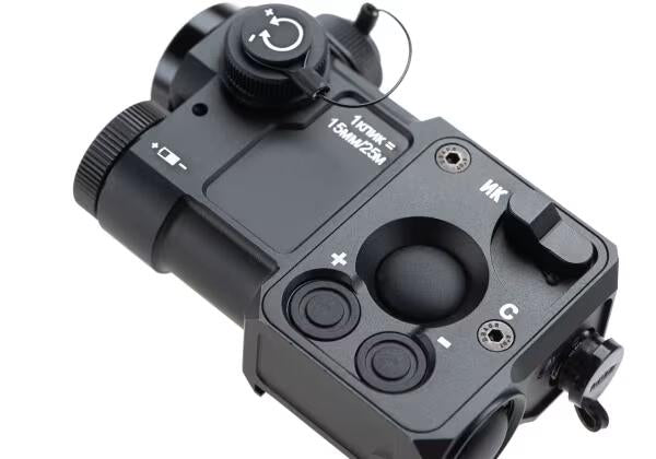 WADSN P4 Combined Device Gen. 3.0 Blue + IR Laser Black