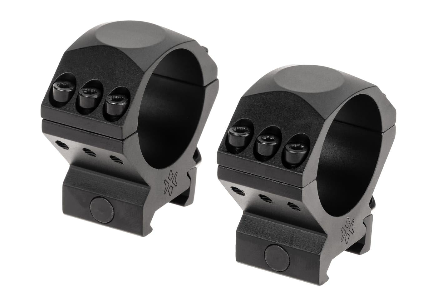 Vector Optics 34mm X-Accu Low Profile Picatinny Rings Black