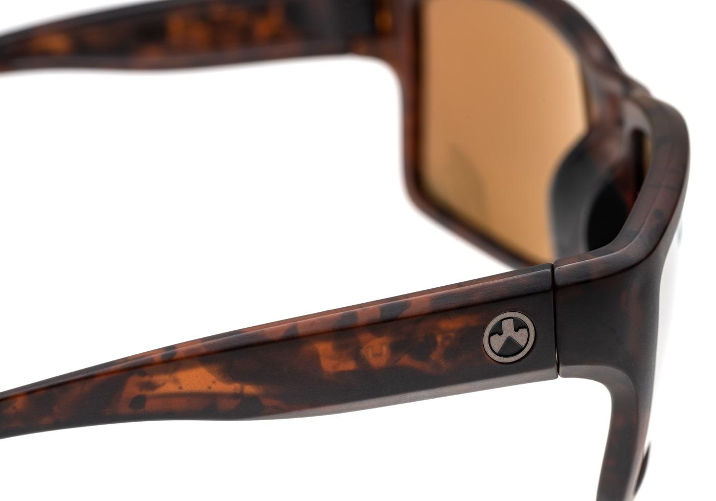Magpul Explorer XL - Polarized - Tortoise Frame / Bronze Lens / Gold Mirror Black