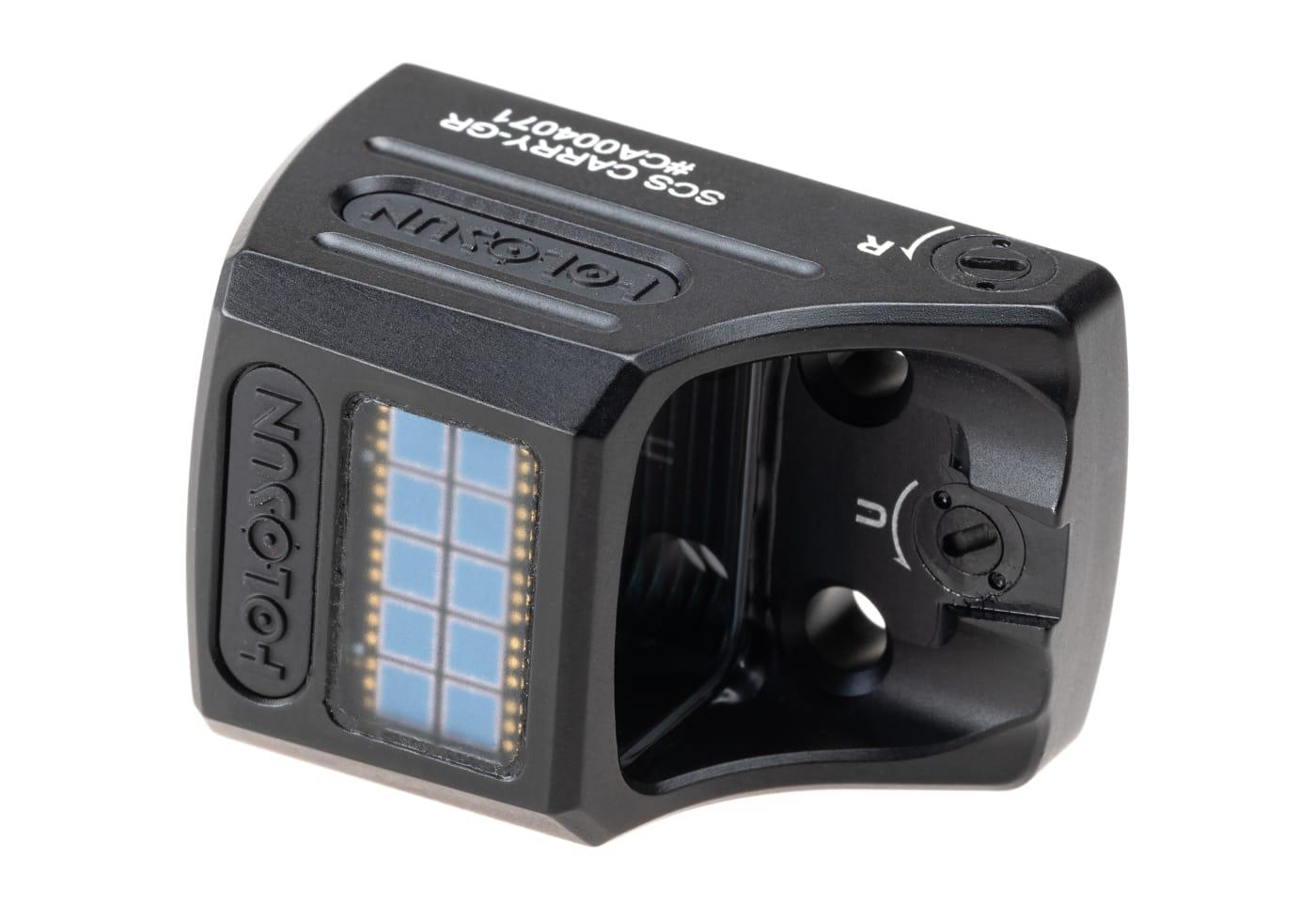 Holosun SCS Solar Circle Dot Sight RMSc Footprint Black