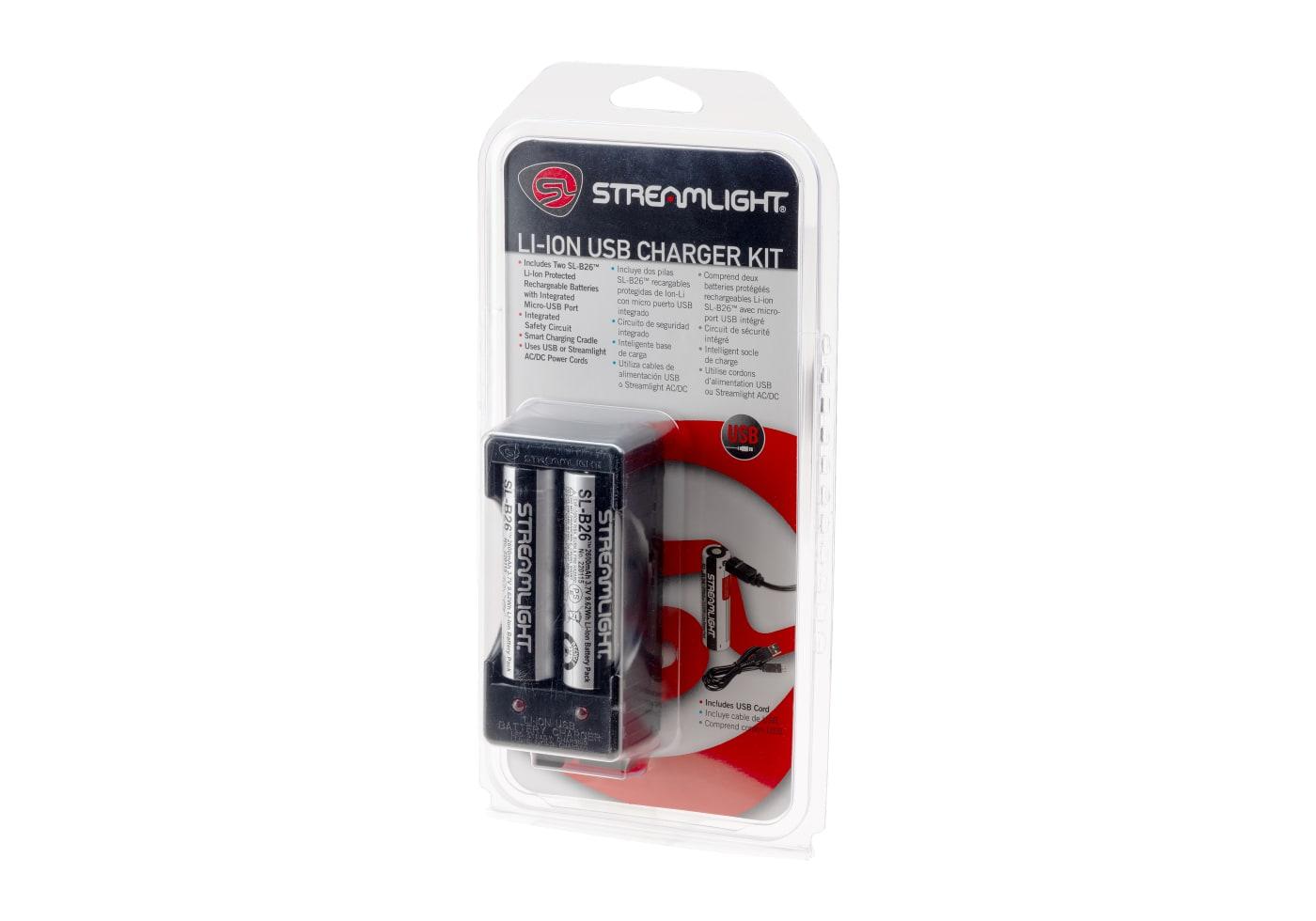 Streamlight SL-B26 USB Charger Kit USB Black