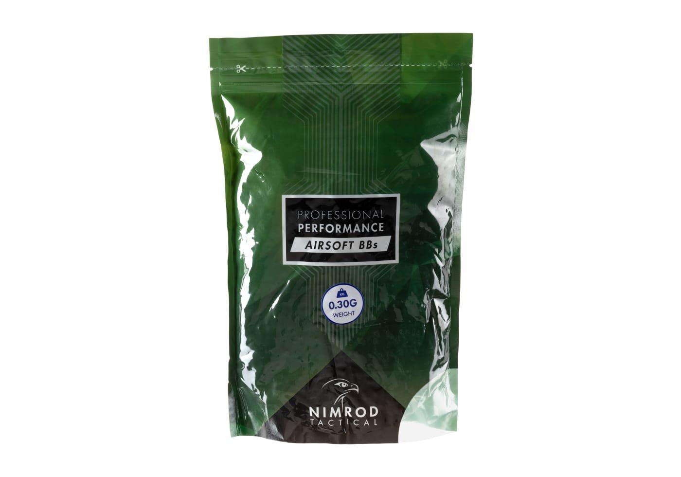 Nimrod 0.30g BB Professional Performance Airsoft Ammo bb's 3335rds White