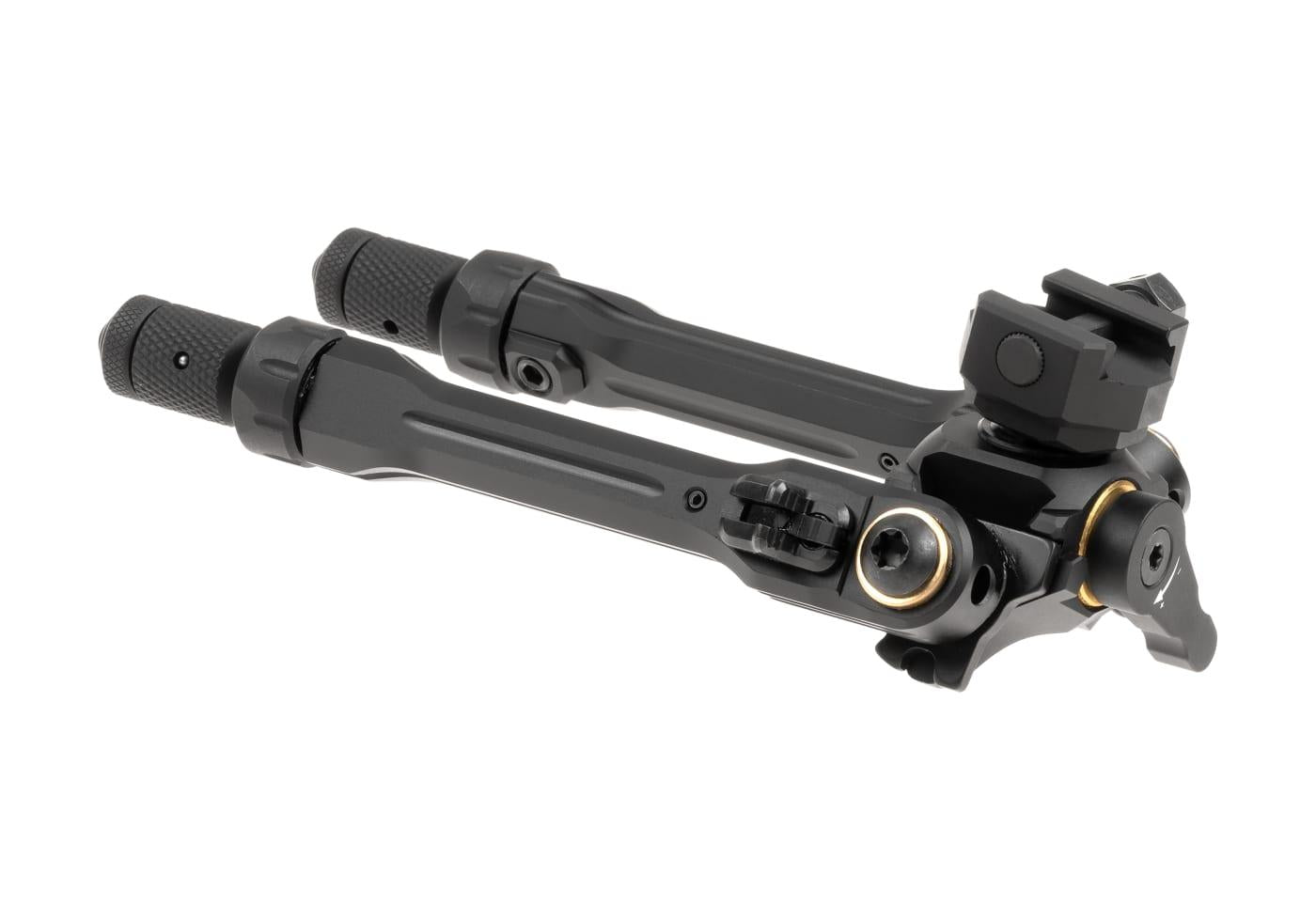 Leapers TBNR Picatinny 7.3-9.1 Inch Center Height Bipod Black