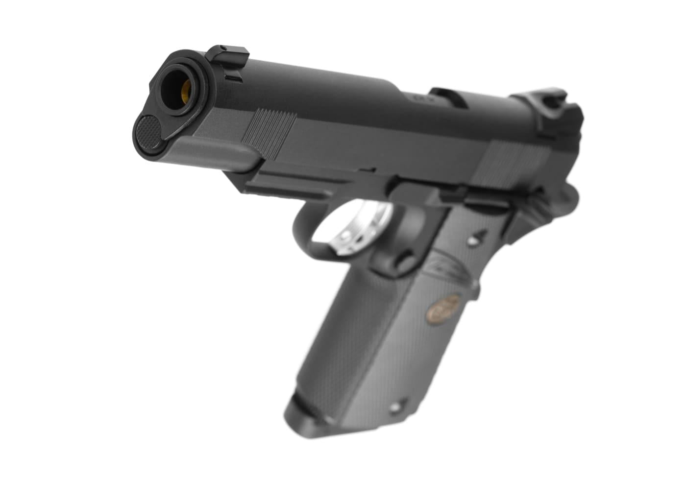 KJW M1911 MEU Full Metal Co2 Pistol Black
