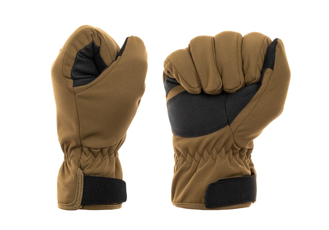 Invader Gear Softshell Sensor Gloves Coyote