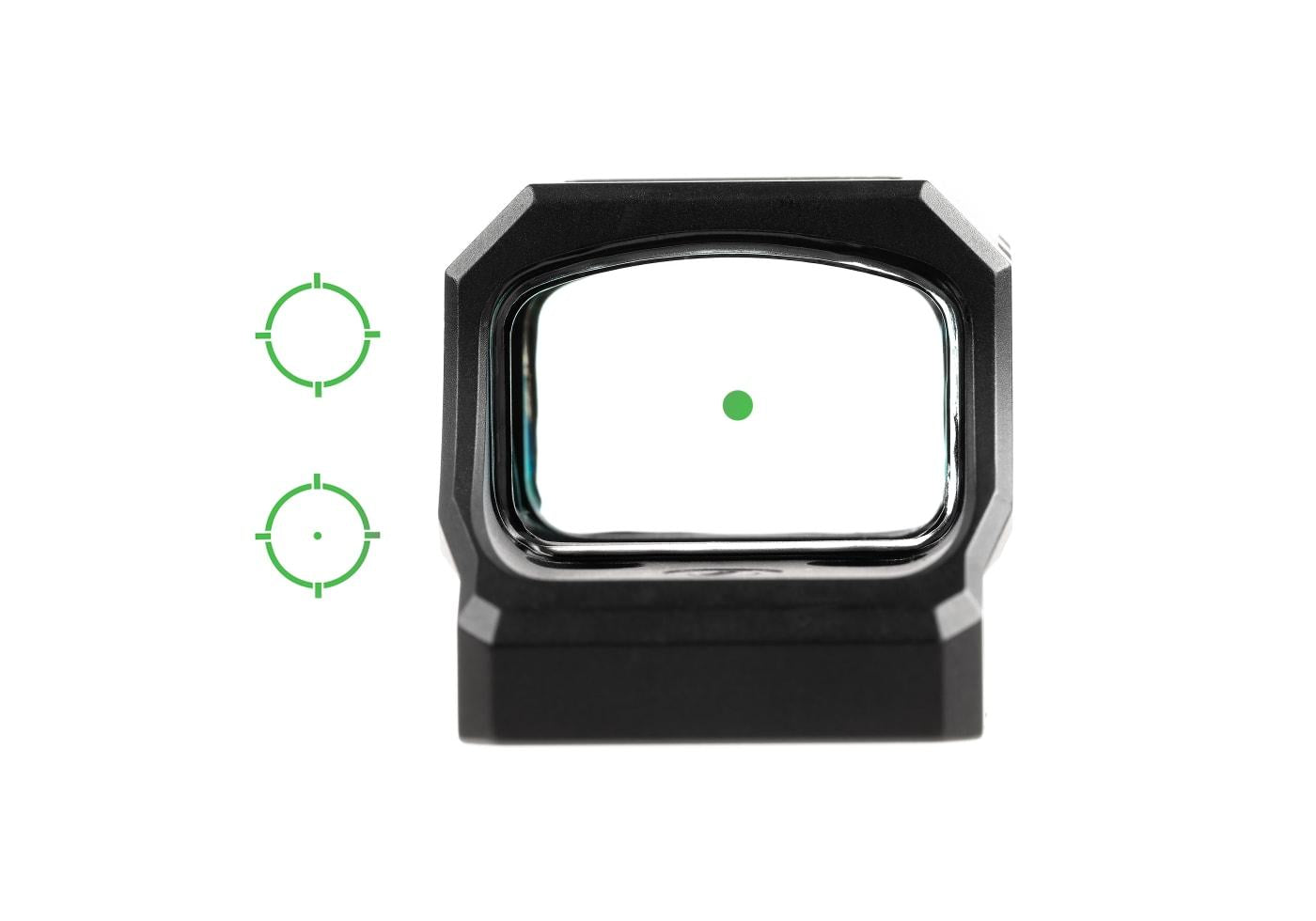 Holosun SCS Solar Green Circle Dot Sight Sig Sauer P320 Footprint Black