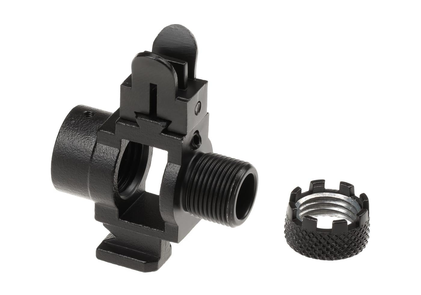 G&G GR14/EBR-L Silencer Adapter CCW Black
