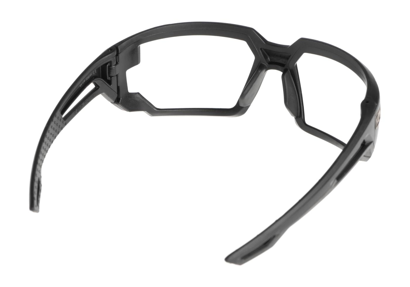 Mechanix Wear Type-X Glasses Clear Lens Black