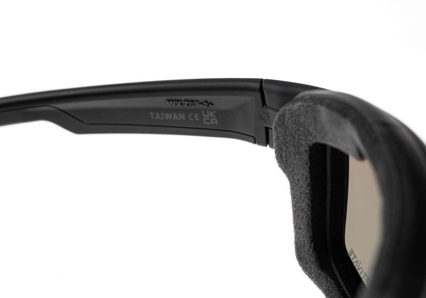 Wiley X WX Ozone Captivate Polarized Grey Black