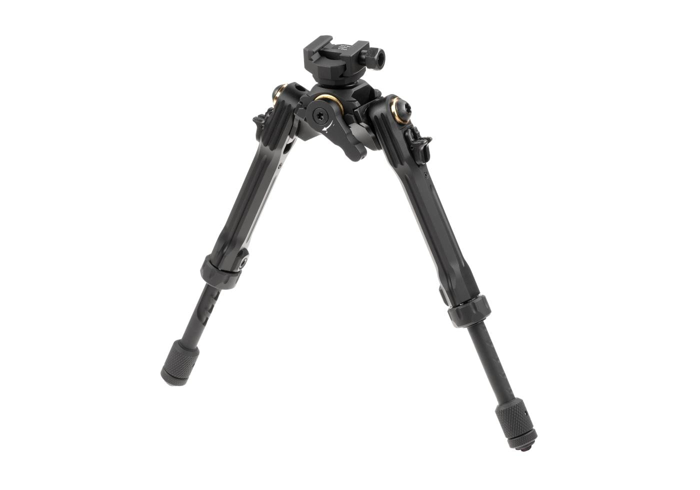 Leapers TBNR Picatinny 7.3-9.1 Inch Center Height Bipod Black