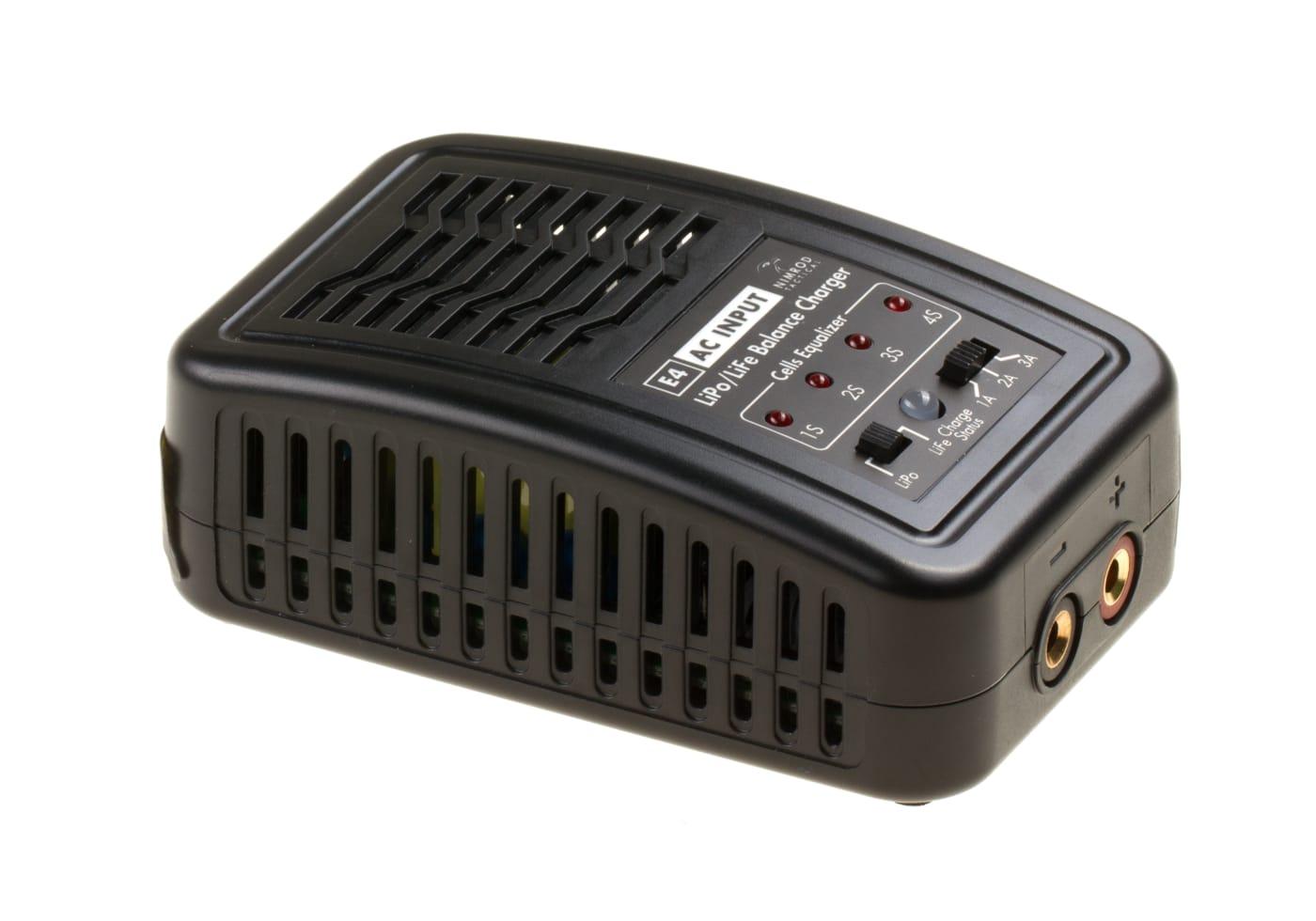 Nimrod e4 Airsoft Lipo Battery Balance Charger Black