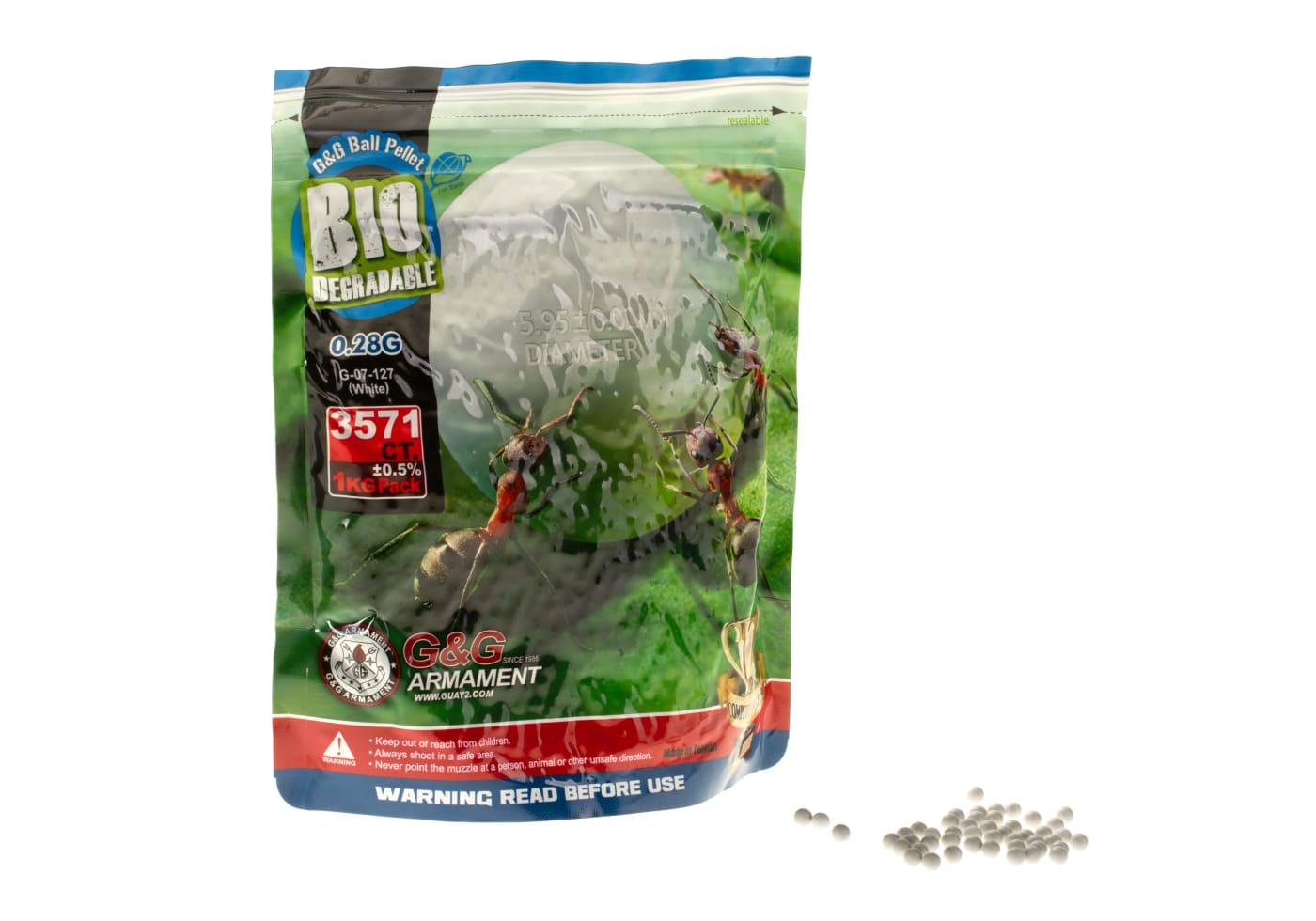 G&G 0.28g Bio Precision BBs 3570rds