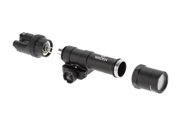 WADSN M600B Scout Flashlight With Dual Switch IR LED Black